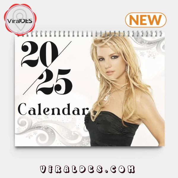 Britney Spears 2025 Happy New Year Calendar