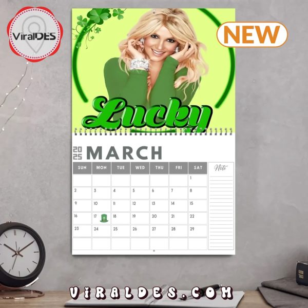 Britney Spears 2025 Happy New Year Calendar