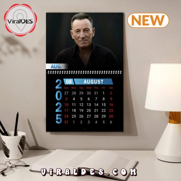 Bruce Springsteen 2025 Happy New Year Calendar