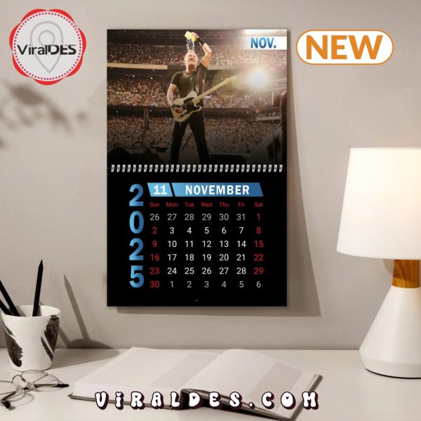 Bruce Springsteen 2025 Happy New Year Calendar