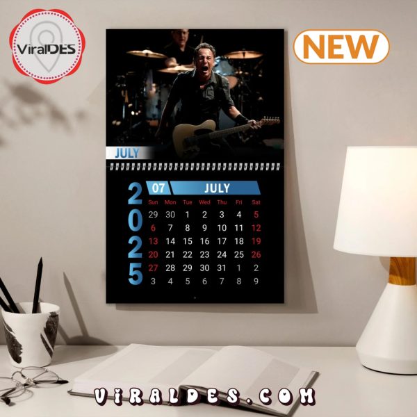 Bruce Springsteen 2025 Happy New Year Calendar