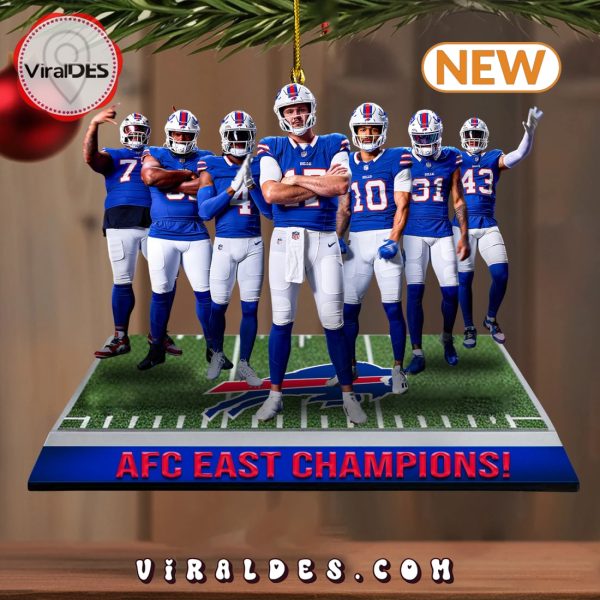 Buffalo Bills AFC East Champions Ornaments