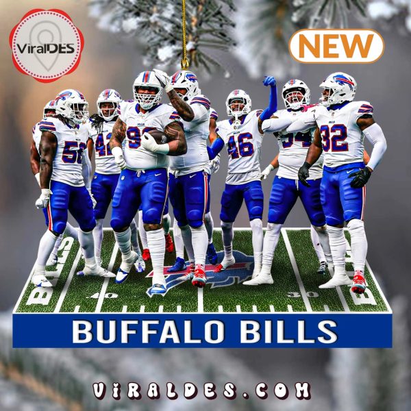 Buffalo Bills Football Ornaments