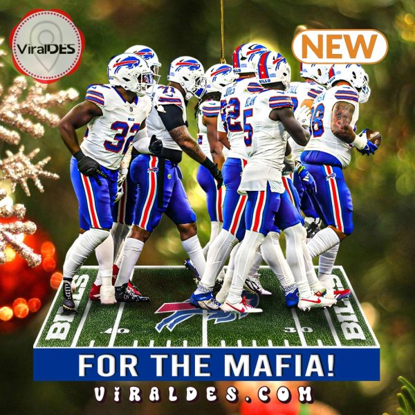 Buffalo Bills For The Mafia Christmas Ornaments