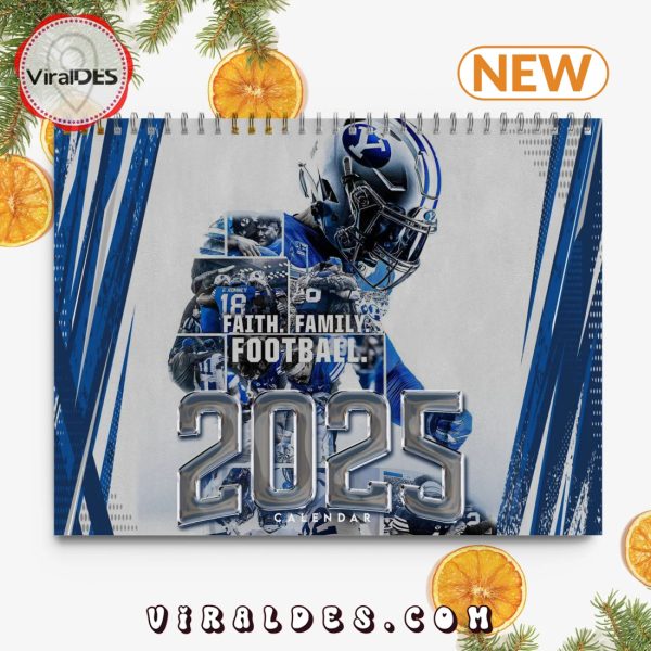 BYU Cougars 2025 Happy New Year Calendar