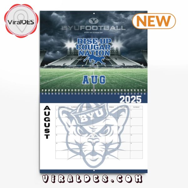 BYU Cougars 2025 Happy New Year Calendar