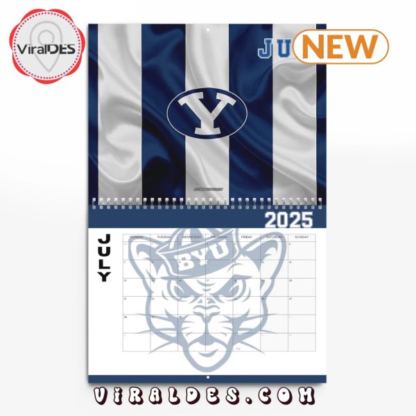 BYU Cougars 2025 Happy New Year Calendar