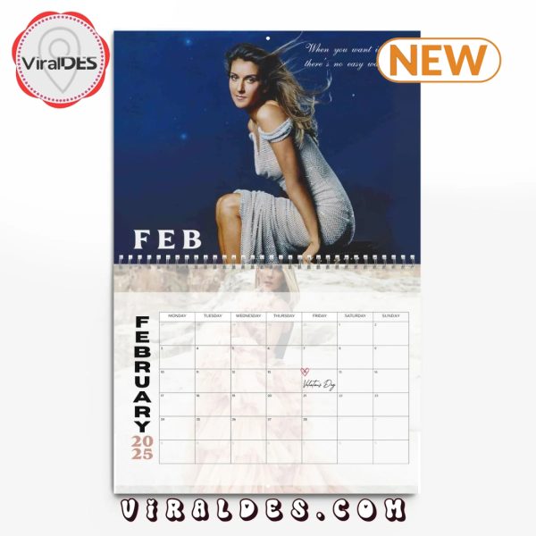 Celine Dion 2025 Happy New Year Calendar