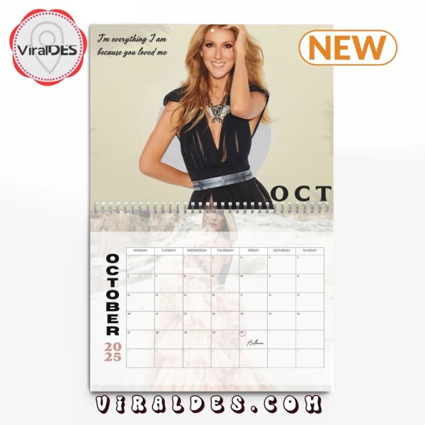 Celine Dion 2025 Happy New Year Calendar