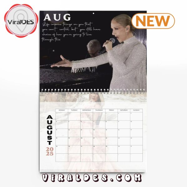 Celine Dion 2025 Happy New Year Calendar