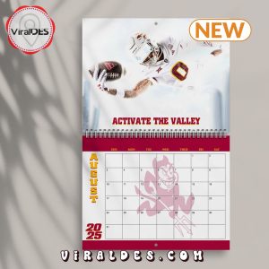 Arizona State Sun Devils 2025 Happy New Year Calendar