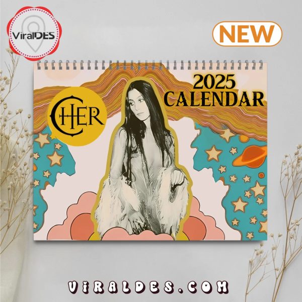 Cher 2025 Happy New Year Calendar