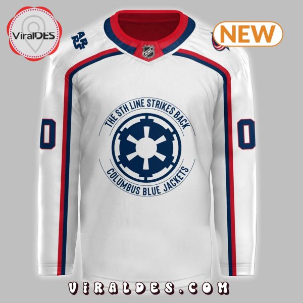 Columbus Blue Jackets 2025 Star Wars Night Hockey Jersey