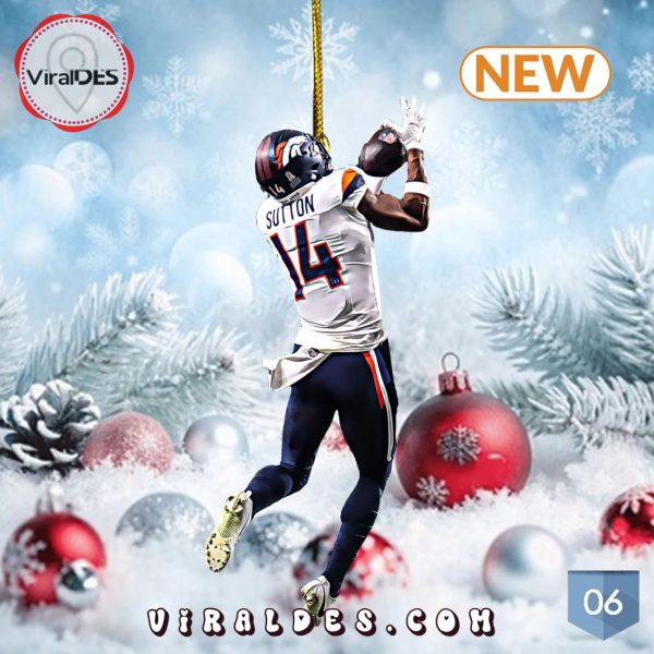 Courtland Sutton Ornaments