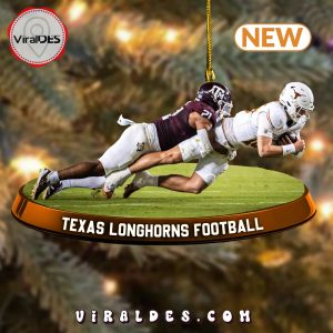 Texas Longhorns Football Ornaments