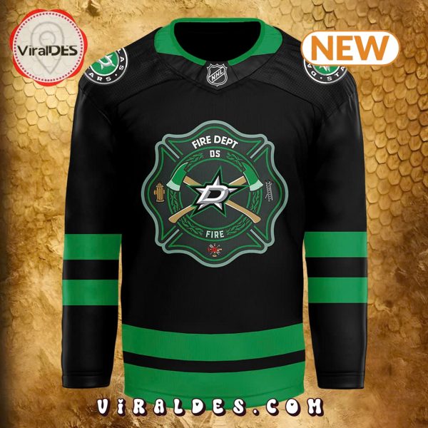 Dallas Stars 2024 Firefighter Appreciation Night Hockey Jersey