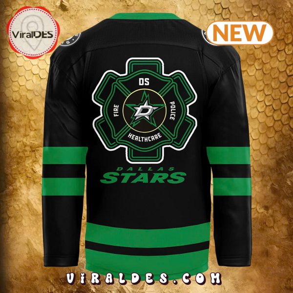 Dallas Stars 2024 Firefighter Appreciation Night Hockey Jersey