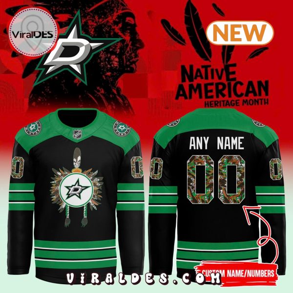 Dallas Stars 2024 Native American Heritage Hockey Jersey