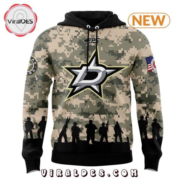 Dallas Stars Military Appreciation Night 2024 Hoodie