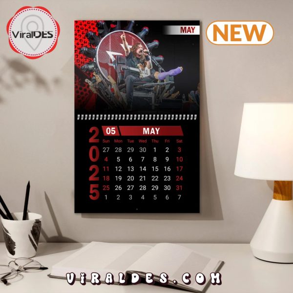 Dave Grohl 2025 Happy New Year Calendar