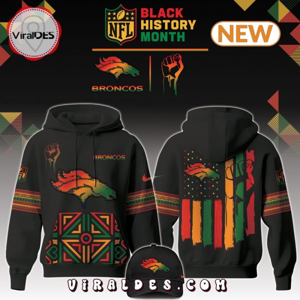 Denver Broncos NFL Black History Month Hoodie, Jogger, Cap