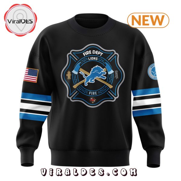 Detroit Lions 2024 Firefighter Appreciation Sweatshirt