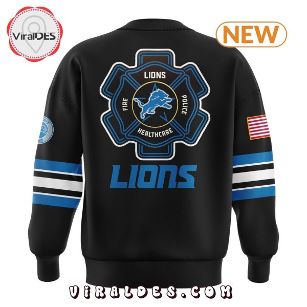 Detroit Lions 2024 Firefighter Appreciation Sweatshirt