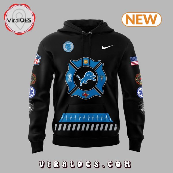 Detroit Lions 2024 First Responders Day Hoodie