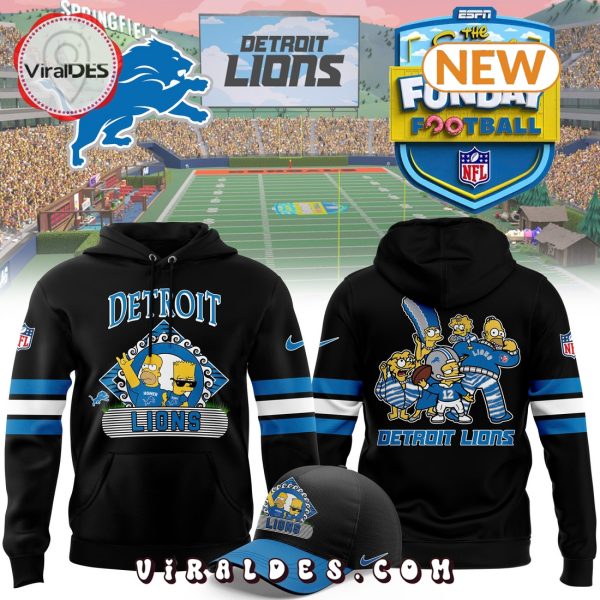 Detroit Lions 2024 Simpson Funday Hoodie