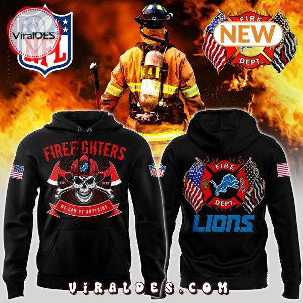 Detroit Lions Firefighter Appreciation Night 2024 Hoodie