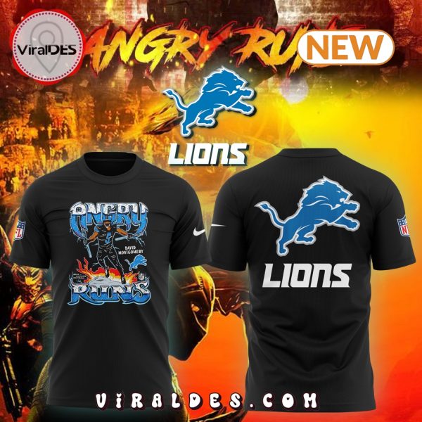 Detroit Lions Nike 2024 Angry Runs Hoodie