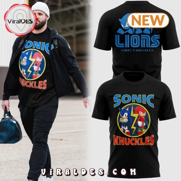 Detroit Lions Sonic Knuckles Dynamic Duo Shirt