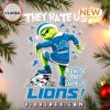 Detroit Lions One Pride 2024 Christmas Ornaments