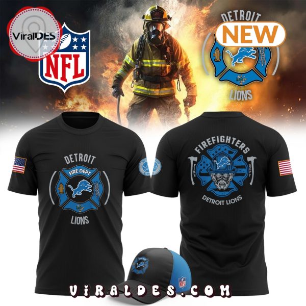 Detroit Lions x 2024 Firefighter Appreciation Hoodie