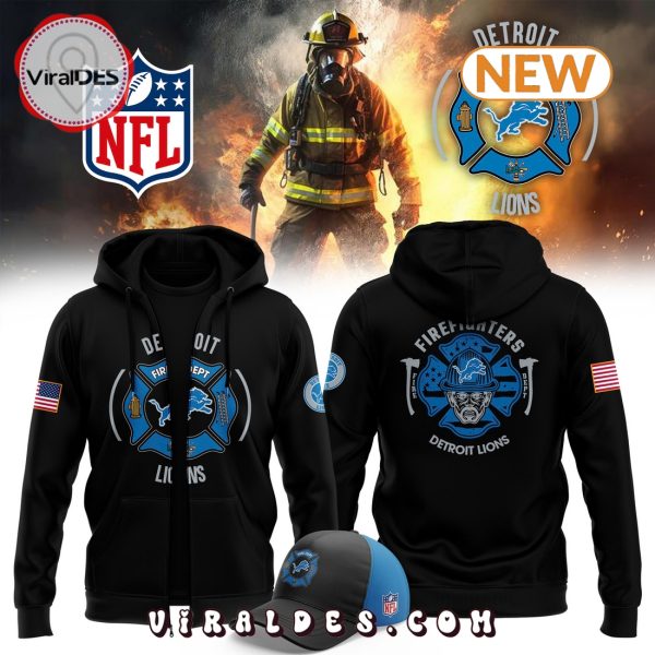 Detroit Lions x 2024 Firefighter Appreciation Hoodie