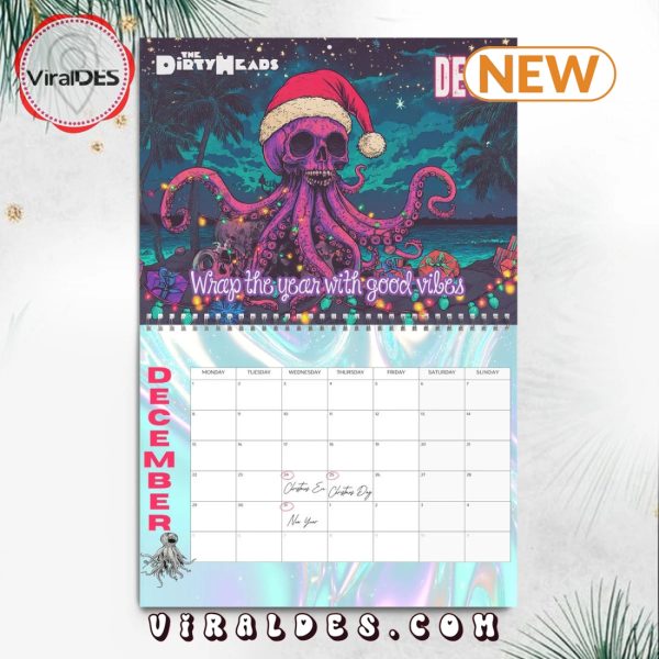 Dirty Heads 2025 Happy New Year Calendar