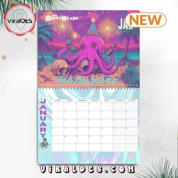 Dirty Heads 2025 Happy New Year Calendar