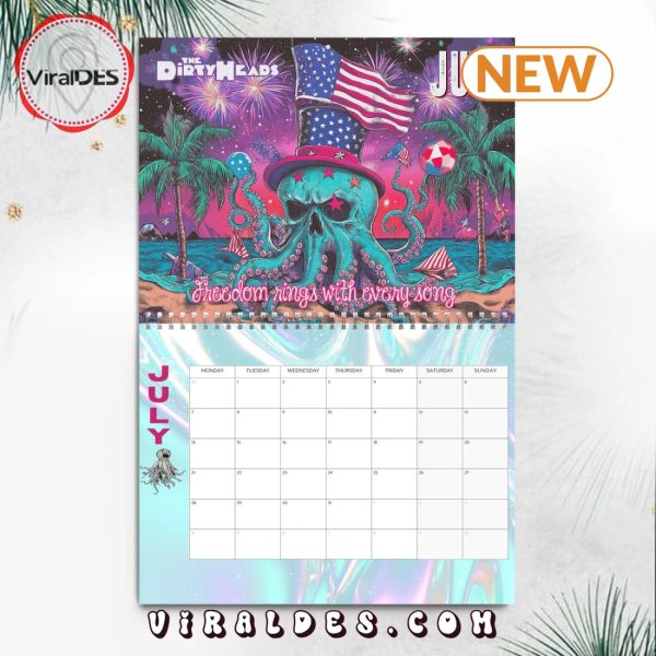 Dirty Heads 2025 Happy New Year Calendar