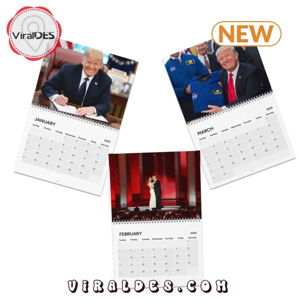 Donald Trump 2025 Happy New Year Calendar