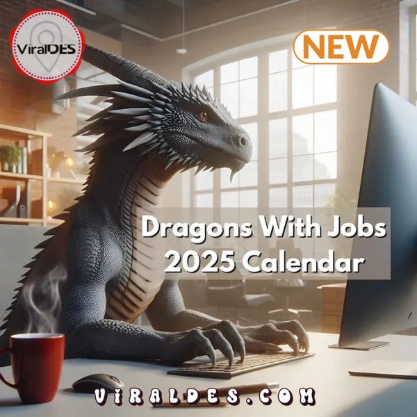 Dragons With Jobs 2025 Calendar