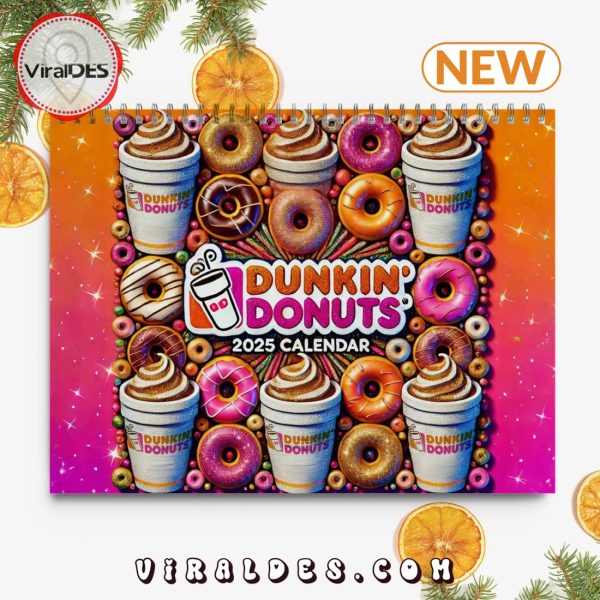 Dunkin’ Donuts 2025 Happy New Year Calendar