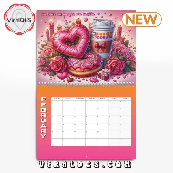 Dunkin’ Donuts 2025 Happy New Year Calendar