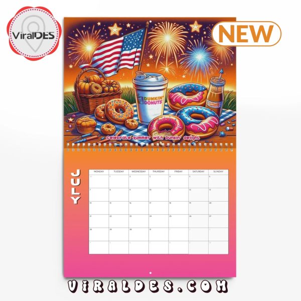 Dunkin’ Donuts 2025 Happy New Year Calendar