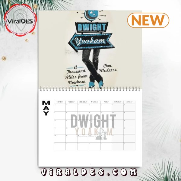 Dwight Yoakam 2025 Happy New Year Calendar