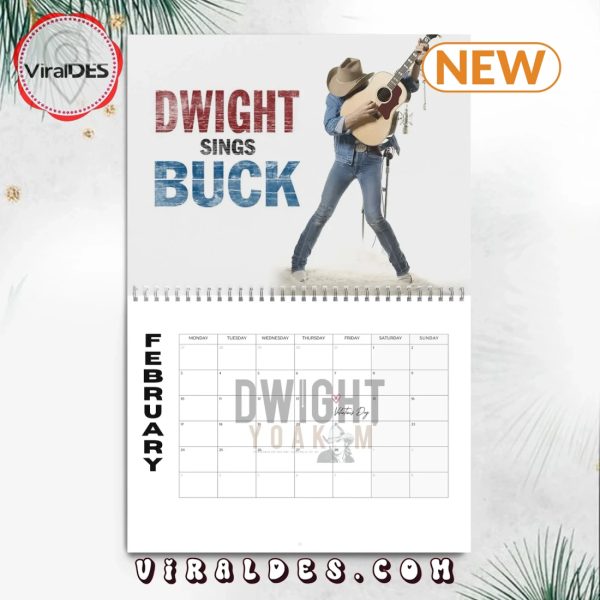 Dwight Yoakam 2025 Happy New Year Calendar