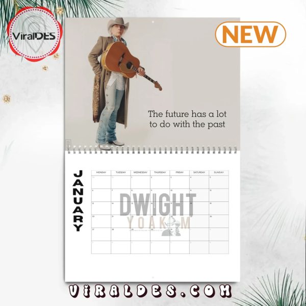 Dwight Yoakam 2025 Happy New Year Calendar