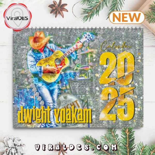 Dwight Yoakam 2025 Happy New Year Calendar