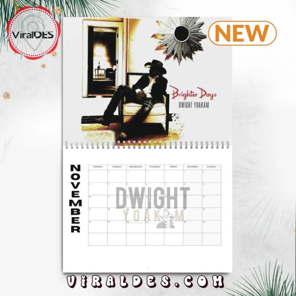 Dwight Yoakam 2025 Happy New Year Calendar