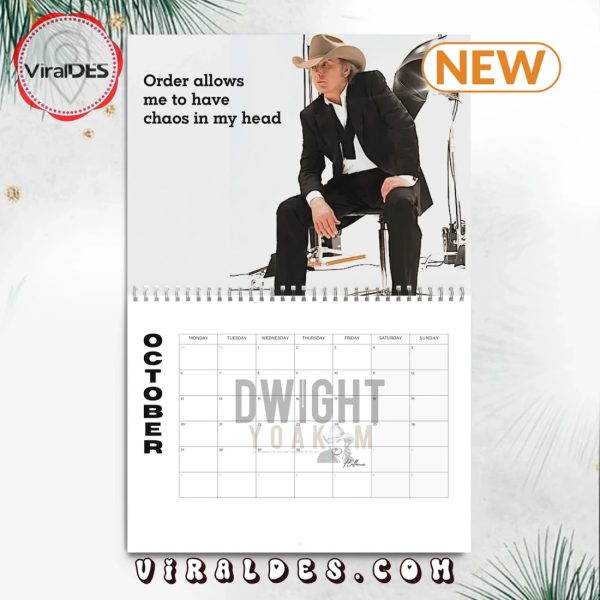 Dwight Yoakam 2025 Happy New Year Calendar