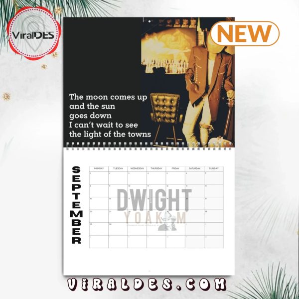 Dwight Yoakam 2025 Happy New Year Calendar